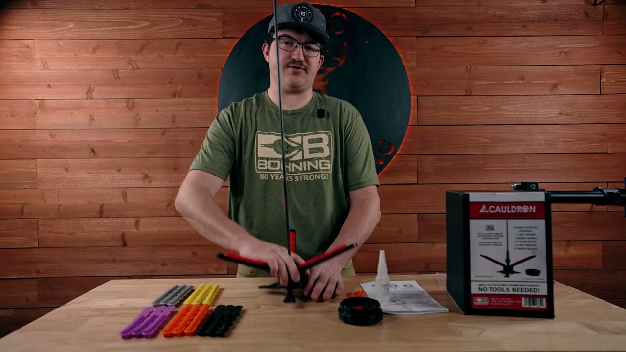 Videovorschau: How to Use the Cauldron Fletching Jig - Fletch Three Vanes at Once